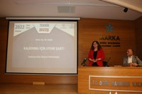 İl Göç İdaresi Müdürü Hülya KORKUT &amp; MARKA Genel Sekreteri Doç. Dr. Mustafa ÇÖPOĞLU
