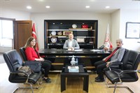 İl Göç İdaresi Müdürü Hülya KORKUT &amp; MARKA Genel Sekreteri Doç. Dr. Mustafa ÇÖPOĞLU